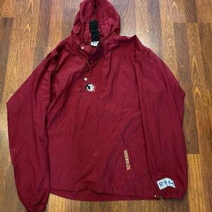 Florida State Seminoles Vintage Windbreaker Jacket The Game Size Large